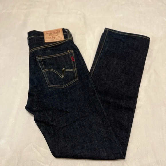 Iron Heart America Jeans Iron Heart Extra Heavy Selvedge Denim